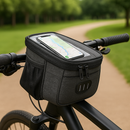 Fietstas Voor Aan Het Stuur – Waterdicht, Met Telefoonhouder – 8L Inhoud – Reflecterend – Universeel Voor Elke Fiets – Ideaal Voor Fietsvakantie, Woon-werkverkeer en Dagtrips