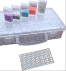 Diamond Painting Opbergdoos 64 vakjes - Inclusief Stickervel