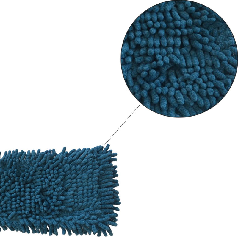 Mikrofaser-Wischtuch – 42 x 13 cm – Petrol – Universal-Wischmopp – Universal-Wischmopp – loses Wischtuch