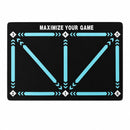 Voetbal Trainingsmat – Voetbal Oefenmat – Dribbelmat – Voetbal Trainingsmat 90 x 60 cm – Voetbal Trainingsmateriaal – Voetbal Voetwerktrainer – Antislip Trainingsmat