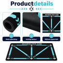 Voetbal Trainingsmat – Voetbal Oefenmat – Dribbelmat – Voetbal Trainingsmat 90 x 60 cm – Voetbal Trainingsmateriaal – Voetbal Voetwerktrainer – Antislip Trainingsmat