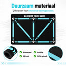 Voetbal Trainingsmat – Voetbal Oefenmat – Dribbelmat – Voetbal Trainingsmat 90 x 60 cm – Voetbal Trainingsmateriaal – Voetbal Voetwerktrainer – Antislip Trainingsmat