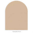 Magnetische muursticker - Magneetbord Muur Zelfklevend 90 x 110 cm – Beige – Magnetisch Whiteboard Zonder Boren – Krijtbord Sticker – Planbord – Familieplanner – Kinderkamer – Inclusief Magneetset