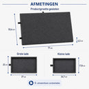 Puzzelbord met Opberglades voor 1.500 Stukjes – Opvouwbare Puzzelmat – 6 Sorteerlades – Verplaatsbaar Puzzelbord – Puzzel Plateau van Vilt
