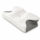 Memory Foam Hoofdkussen – Hoofdkussen voor Zijslapers & Rugslapers – Contourkussen – Ademende 3D Mesh Hoes – Wasbare Hoes – 66 x 35 cm