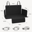 Autobeschermhoes Hond Achterbank & Kofferbak – Kofferbakbeschermer Auto – Waterdichte Hondenmat – Krasbestendige Kofferbakmat met Zijflappen – Universeel voor SUV, Stationwagen en Gezinsauto