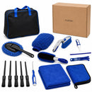 Complete Auto Schoonmaakset met Opbergtas – 15-delige Car Cleaning Kit – Interieur & Exterieur – Microvezeldoeken – Velgenborstels – Autowashandschoen