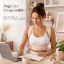 Verstelbare Schouderband – Maat S/M – Comfortabele Pasvorm – Brede Schouderbanden – Ademend Materiaal – Beige