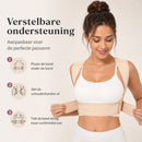 Verstelbare Schouderband – Maat S/M – Comfortabele Pasvorm – Brede Schouderbanden – Ademend Materiaal – Beige