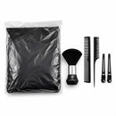 Kapperscape Set 6-delig – Waterafstotende Knipcape – Inclusief Nekborstel, Knipkam, Puntkam & Haarclips – Voor Thuis en Salon
