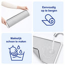 Magnetisch Insectenhor 120 x 100 cm – Zelf Op Maat Te Knippen – Horraam Zonder Boren – Herbruikbaar – Voor Draai- en Schuiframen – Grijs