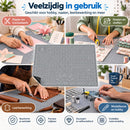 Snijmat A1 – 90 x 60 cm – Zelfherstellende Snijmat 3 mm Dik – Grote Cutting Mat met Raster, Maatverdeling & Snijhoeken – Voor Hobby, Naaien & Knutselen