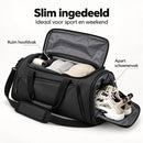 Sporttas 40L – 3-in-1 Sporttas, Reistas & Rugzak – Met Schoenenvak – Schoudertas met Rugzakbanden – Weekendtas – 58 × 26