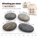 Schilderstenen 10 Stuks – Natuurlijke Keien om te Beschilderen – 7 tot 12 cm – Stenen voor Knutselen & Decoreren – Inclu