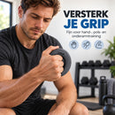 Handknijper Set van 3 – Grip Trainer met 6 Weerstanden – 10 t/m 60 LB – Handtrainer voor Grip, Handen, Polsen & Onderarm