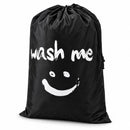 Waszak Groot – 92 x 61 cm – Opvouwbare Wasmand met Trekkoord – Grote Wasgoedzak voor Kleding, Handdoeken & Beddengoed – 