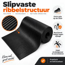 Kabelmat 150 x 40 cm – Rubberen Kabelbeschermer – Antislip Kabelgoot voor Vloer – Kabelafdekking voor Laadkabel & Verlen