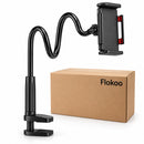Telefoonhouder Bureau met Flexibele Arm – Telefoon- & Tablethouder met Tafelklem – 76 cm Verstelbare Arm – Voor Bed, Bur