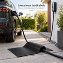 Kabelmat 150 x 40 cm – Rubberen Kabelbeschermer – Antislip Kabelgoot voor Vloer – Kabelafdekking voor Laadkabel & Verlen