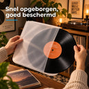 LP Binnenhoezen 50 stuks – Antistatische Platenhoezen voor 12 Inch Vinyl – 30,8 x 30,8 cm – Beschermhoezen voor LP Plate