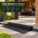 Kabelmat 150 x 40 cm – Rubberen Kabelbeschermer – Antislip Kabelgoot voor Vloer – Kabelafdekking voor Laadkabel & Verlen