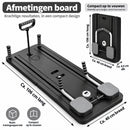Pilates - Multifunctioneel Fitness Board – Opvouwbaar Trainingsapparaat voor Thuis – Full Body Workout – Buikspiertraine