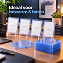Toploaders Trading Cards – 240 Stuks – Transparante Hardcase Kaarthouders – 7,5 x 10,3 cm – Beschermhoes voor Verzamelka