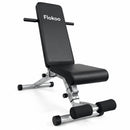 Verstelbare Fitnessbank – Trainingsbank voor Thuis – Incline & Flat Bench – Halterbank met Beenrollen – Opvouwbare Worko