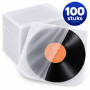 LP Binnenhoezen - 100 stuks – Antistatische Platenhoezen voor 12 Inch Vinyl – 30,8 x 30,8 cm – Beschermhoezen voor LP Pl