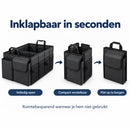 Kofferbak Organizer – Auto Organizer Opvouwbaar – 55 x 34 x 28 cm – Met Meerdere Vakken, Zijvakken & Handvatten – Boodsc