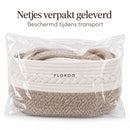 Luiermand voor Commode – Baby Organizer met Uitneembare Vakken – Commodemandje met Handvatten – 36 x 22 x 18 cm – Opberg