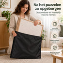 Opvouwbaar Puzzelbord voor 1000 Stukjes – Puzzelmat & Puzzelplaat 80 x 60 cm – Draagbaar Puzzelbord met Beschermhoes – A