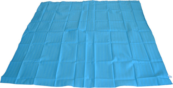 Douchegordijn - Blauw - 180 cm x 180 cm - Inclusief ringen - Anti Schimmel - Polyester - Badgordijn
