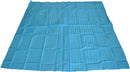 Douchegordijn - Petrol - 180 cm x 180 cm - Inclusief ringen - Anti Schimmel - Polyester - Badgordijn