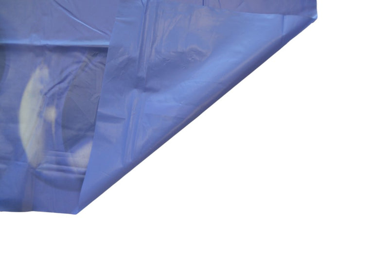 Douchegordijn - Model Blauw / Roze - 200 cm x 180 cm - Inclusief ringen - Polyester - Badgordijn