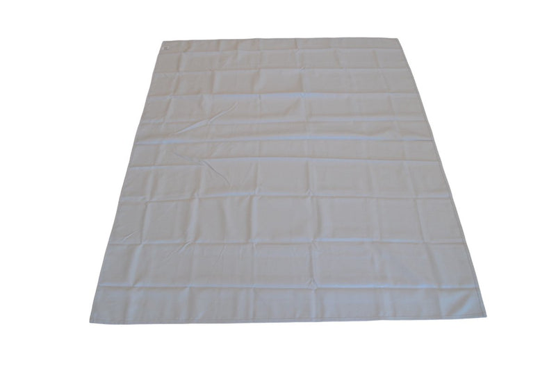 Tafelkleed - 130 x 160 cm - Licht Grijs - Tafellinnen - Geschikt voor Binnen en Buiten - Tafellaken - Tafeldoek - Tablecloth