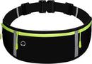 Hardloopband - Loopvest - Zwart - Sport Heupband - Hardloop Riem - Hardloopriem met Smartphone houder - Running belt