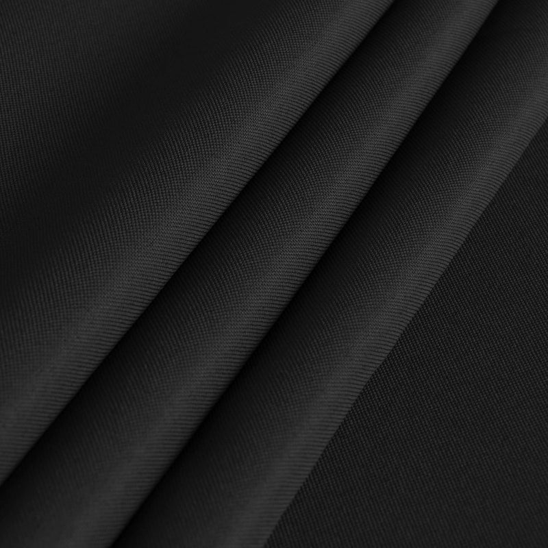 Tischdecke Luxus - 260x150 cm - Schwarz - Wasserabweisend - Tischdecke - Tischdecke - Tischdecken - Baumwolltischdecke