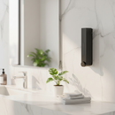 Seifenspender zur Wandmontage – 1 Behälter – Schwarz – Seifenspender Dusche – Seifenspender zum Aufhängen – Seifenpumpe zum Aufhängen – Seifenpumpe zur Wandmontage