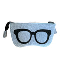 Brillenetui - Grau - Filz - Brillenetui - Brillenschutz - Brillenetui - Brillenetui - Brillenetui