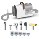 Carewat 6-in-1 Huisdier Stofzuiger en Trimmer Set – Professionele Hondentondeuse met Stofzuiger – Trimset Hond en Kat – Stil, Krachtig en Hygiënisch