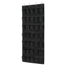 Schoenenkast Hangend - Schoenenzak 35 vakken - Opbergen van Schoenen aan Deur - Schoenenzak Zwart - Oplossing voor rondslingerende schoenen - Hoogwaardige Schoenenkast