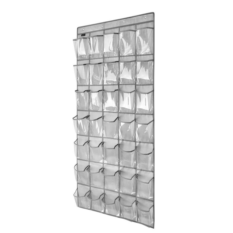 Schoenenkast Hangend - Schoenenzak 35 vakken - Opbergen van Schoenen aan Deur - Schoenenzak transparant - Oplossing voor rondslingerende schoenen - Hoogwaardige Schoenenkast