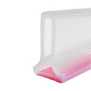 Wassersperre - Silikon - Transparent - 1 Meter - Selbstklebender Dichtstoffrand - Wasserschwelle - Duschschwelle