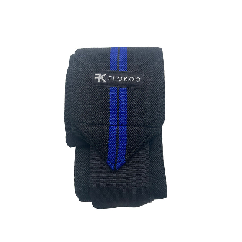 Fitness / Crossfit Wristband - Wrist Bandage Wrist Support Wraps - Wrist Bandage Band - Set Of 2 Pieces - Black/Grey