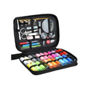 Naaiset - 139 delig - Zwart - 20 x 14 cm - Naaidoos voor op Reis - Naaisetje - Naai set