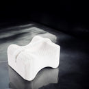 Kniekissen fürs Bett - Weiß - Orthopädisches Kniekissen - Beinkissen - Seitenschlafkissen - Seitenschlafkissen fürs Bett - Hüftbeschwerden (Kopie)