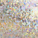 Fensterfolie Buntglas - 90cm x 200cm - Selbstklebend - Blendfrei - Klebefolie - Dekorfolie