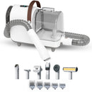 Carewat 6-in-1 Huisdier Stofzuiger en Trimmer Set – Professionele Hondentondeuse met Stofzuiger – Trimset Hond en Kat – Stil, Krachtig en Hygiënisch