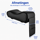 Armsteunkussen voor in de Auto – Zwart - Universeel - Middenarmsteun kussen